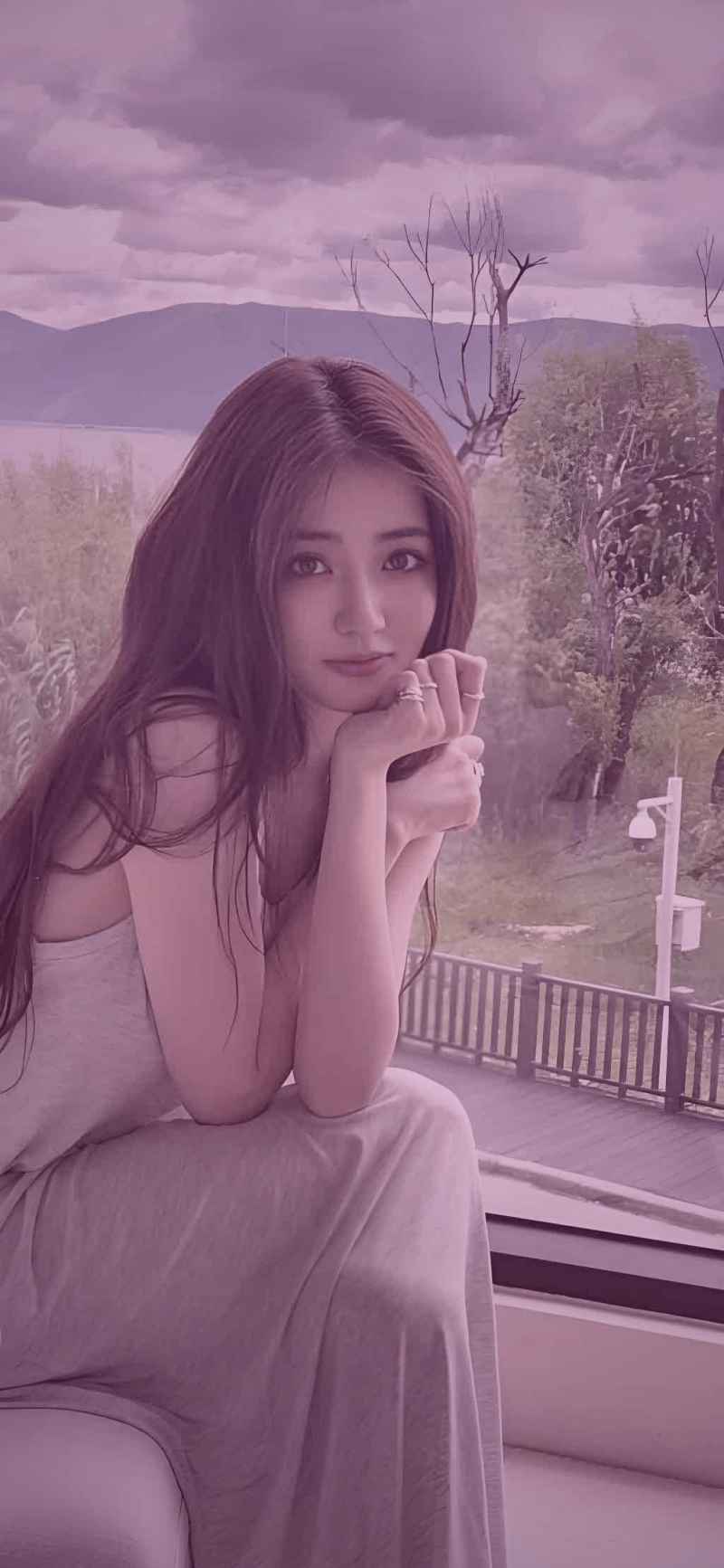 漫画分镜：樱花树下，男女主角羞涩地对视，花瓣飘落